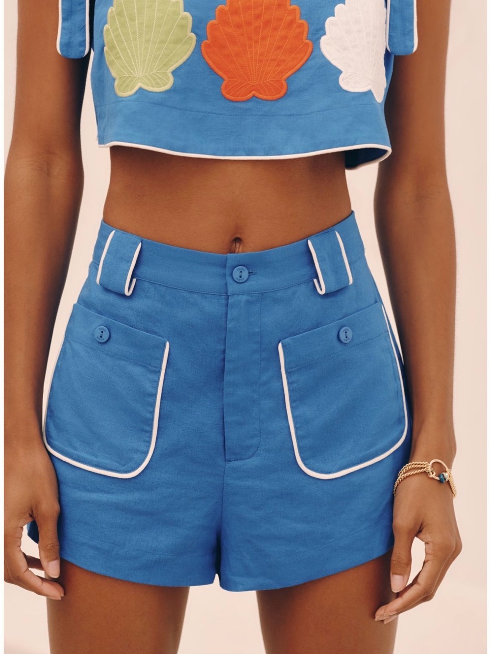 NWT Farm Rio x Anthropologie Destination Shorts Size XL - Picture 2 of 6